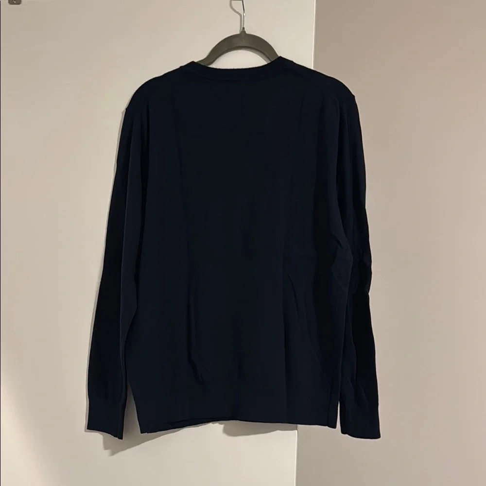Banana Republic Men's Dark Navy Crewneck Sweater - Picture 5 of 5